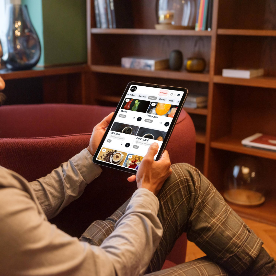 ChicMenu - Menu digital & commande sur tablette pour restaurant